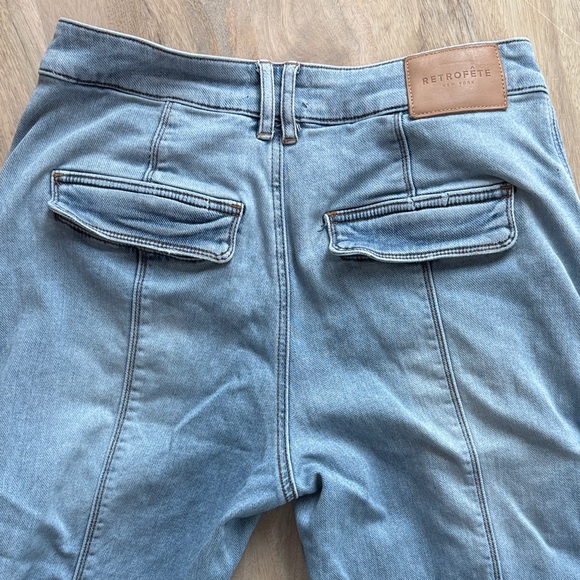 RETROFETE Alejandra Cargo Jeans Denim - Picture 9 of 11